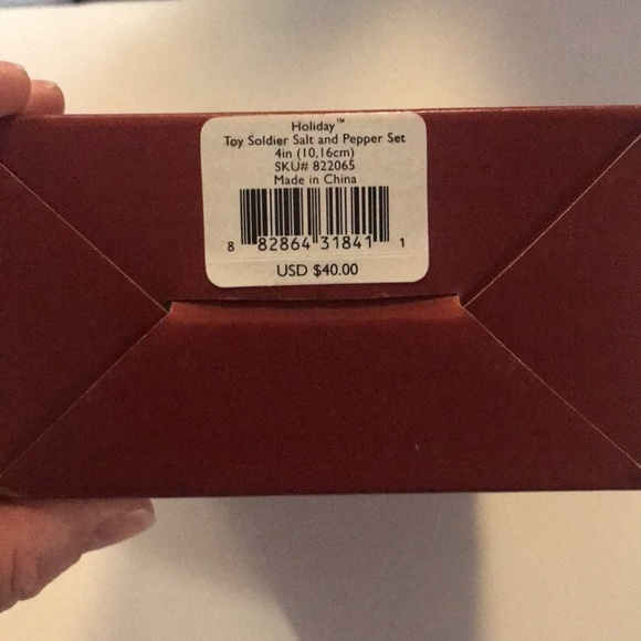 Lenox Salt and Pepper Shaker - toy soldiers - Picture 11 of 13